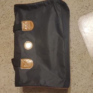 New Calvin Hill Small Black & Brown Duffle Bag